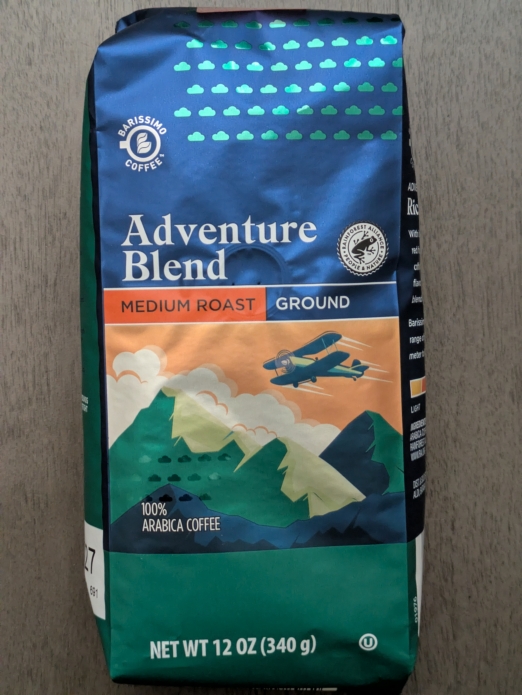 Barissimo Adventure Medium Roast Blend Ground Coffee 12oz