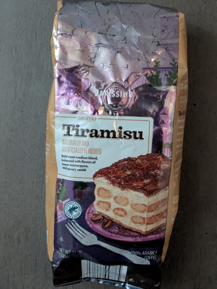 Barissimo Medium Roast Flavored Seasonal Ground Coffee 12oz(Tiramisu)