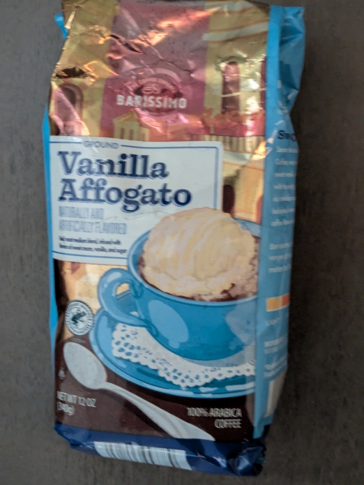 Barissimo Medium Roast Limited Edition Flavored Ground Coffee 12oz (Vanilla Affogato)