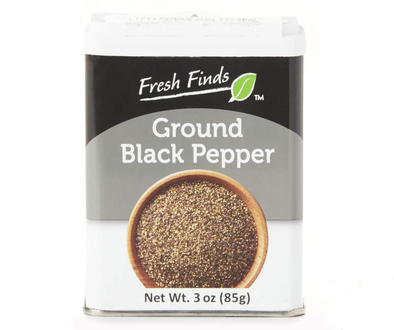 Black Pepper Ground Fresh Finds 3oz