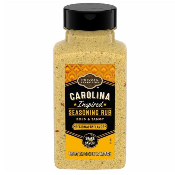Carolina Inspired Seasoning Rub Private Selection 17.7oz