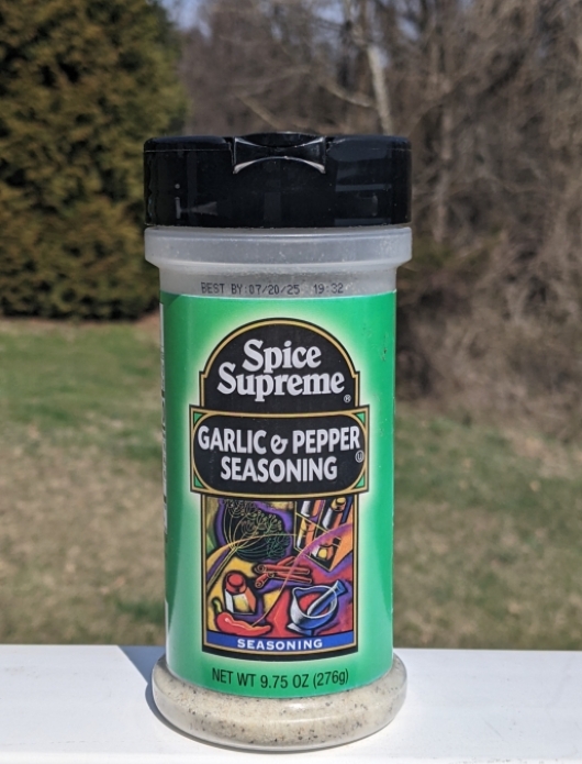 Spice Supreme Garlic & Pepper Seasoning 9.75oz