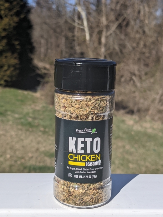 KETO Chicken Seasoning Fresh Finds 2.75oz (No Sugar Added)
