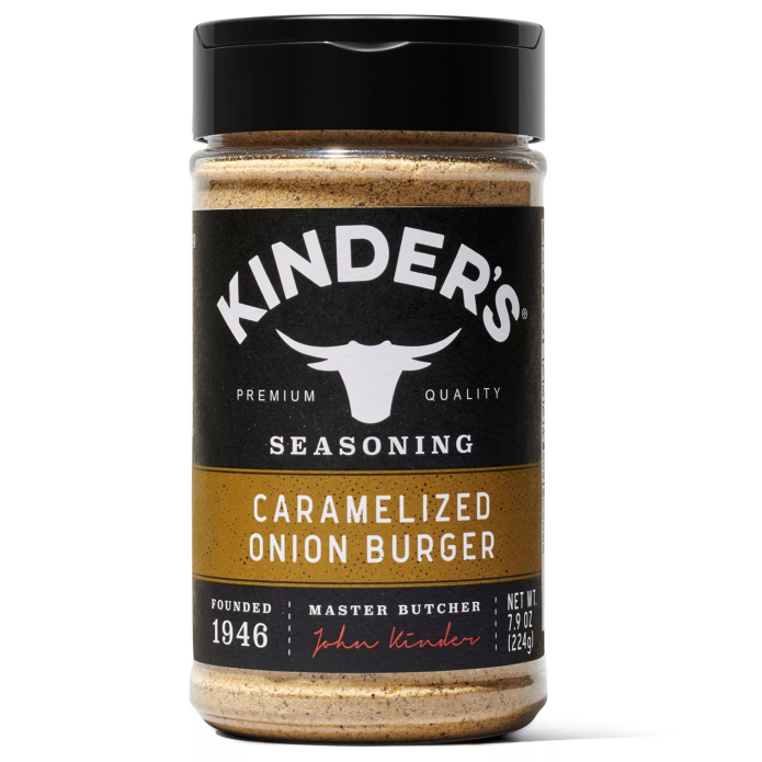 Kinders Caramelized Onion Burger Rub 7.9oz