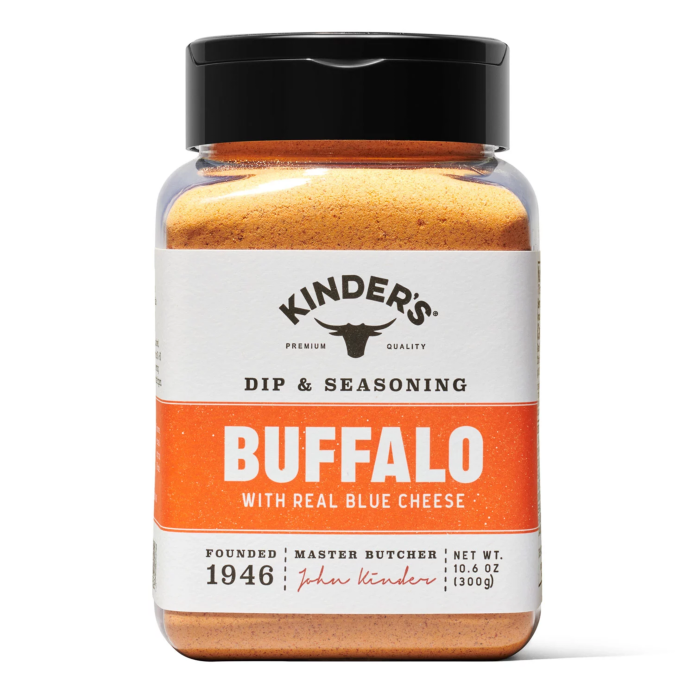 Kinders Buffalo with Real Blue Cheese Dip & Seasoning 10.6oz
