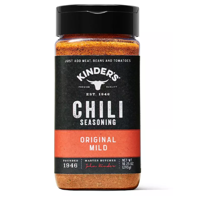 Kinders Mild Chili Seasoning 10.25oz