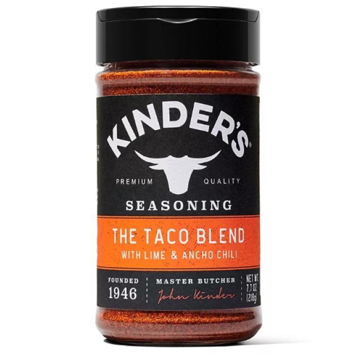 Kinders The Taco Blend Seasoning with Ancho Chili 7.7oz