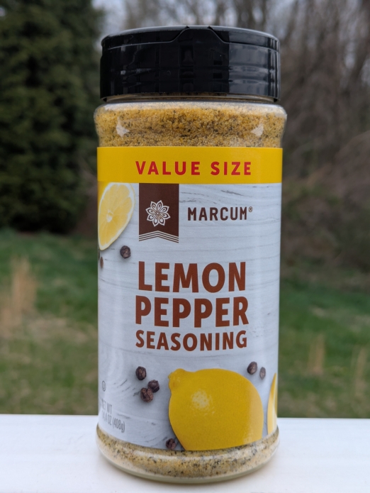 Premium Lemon Pepper Seasoning Marcum 14.4oz