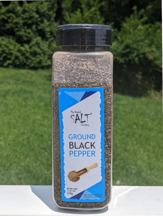 Ground Black Pepper By Original Salt Company 18oz