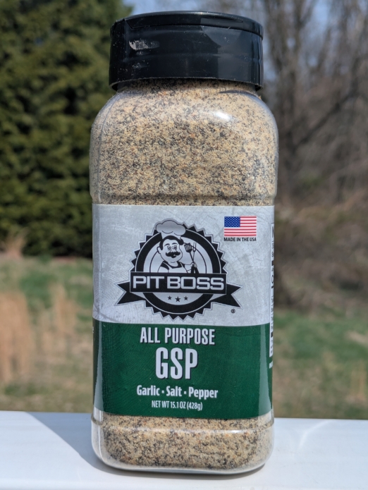 Pit Boss All Purpose GSP [Garlic, Salt, Pepper] Rub 15.1oz