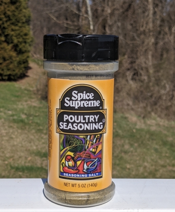 Spice Supreme Seasoning, Garlic & Pepper 9.75 Oz