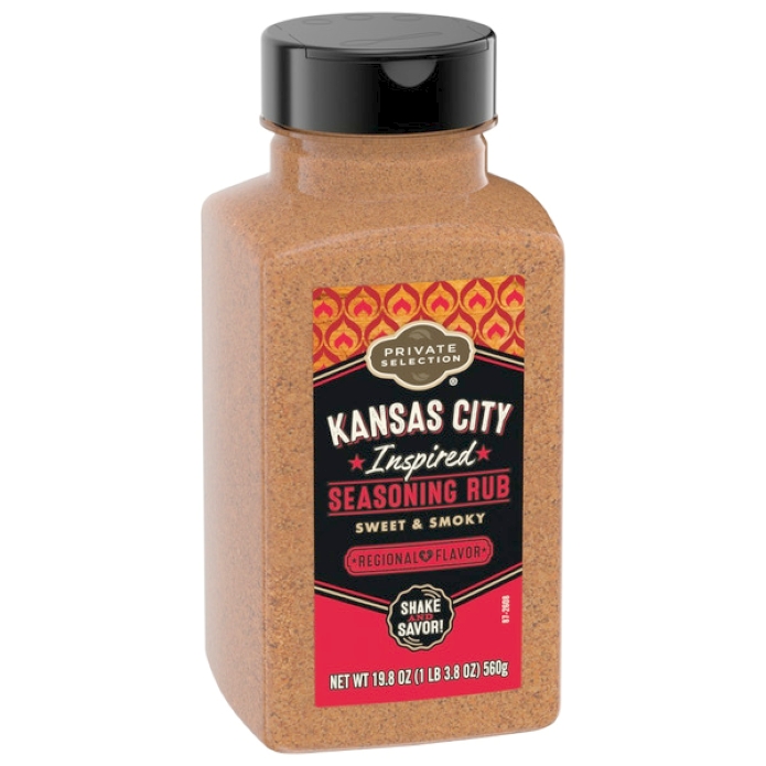 Kansas City Inspired Seasoning Rub Private Selection 19.8oz