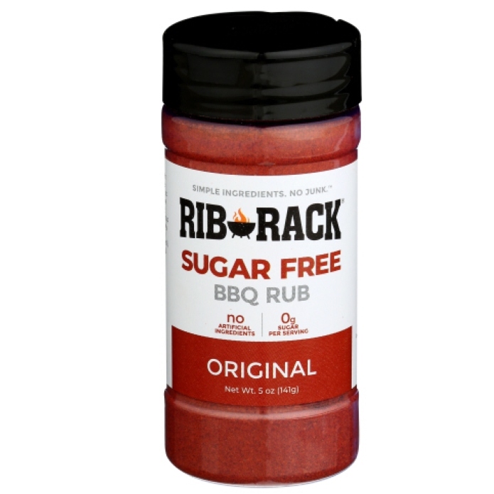 Rib Rack Original Sugar Free BBQ Rub 5oz (Sugar Free)