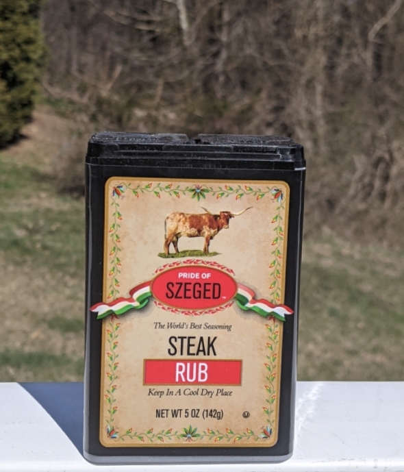 Szeged Steak Rub Seasoning 5oz Tin