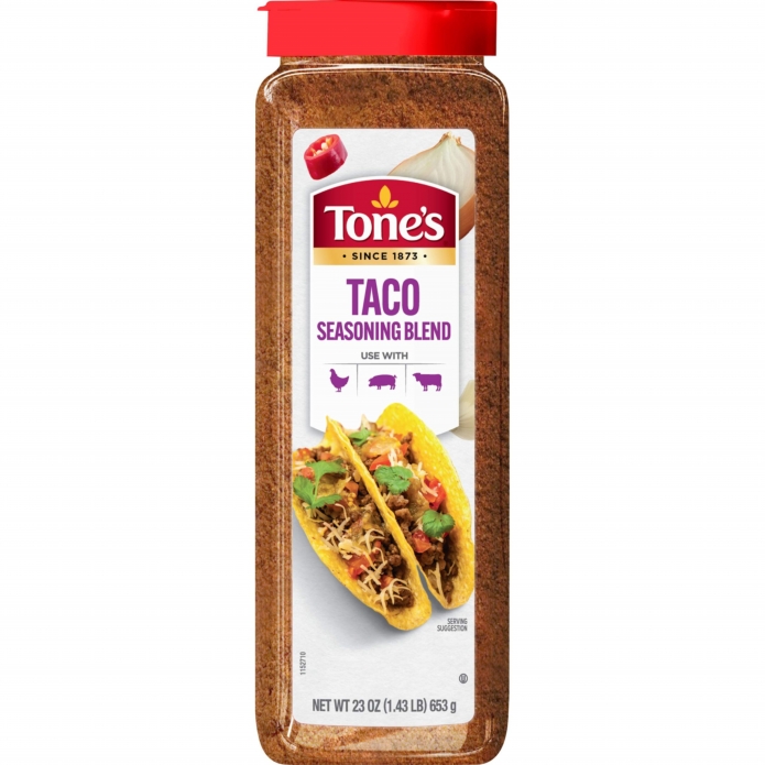 Tones Taco Seasoning Blend 23oz