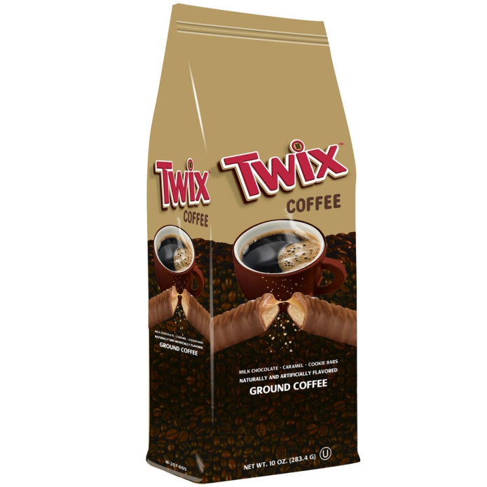 Twix Caramel Chocolate Flavored Ground Coffee 10oz  (Medium Roast)