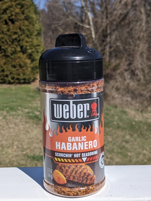 Weber Garlic Habanero Seasoning 5.75oz Each.