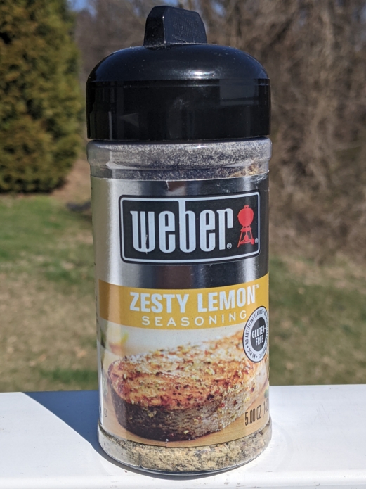Weber Zesty Lemon Seasoning 5oz Each