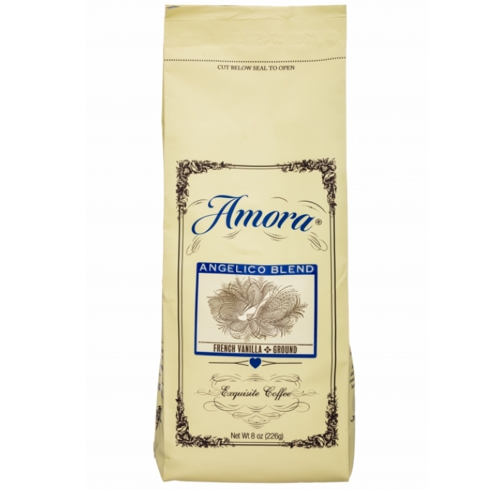Amora French Vanilla Blend Ground Coffee 8oz