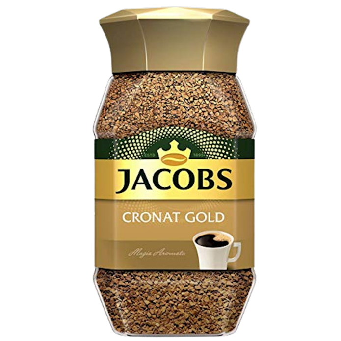 Jacobs Monarch Cronat Gold Instant Coffee 190g Bottle
