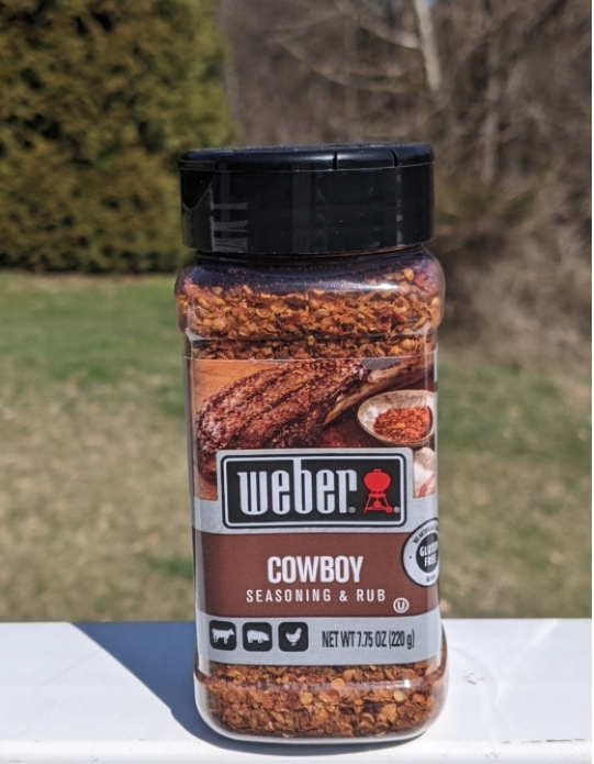 Weber Cowboy Rub and Seasoning 7.75oz