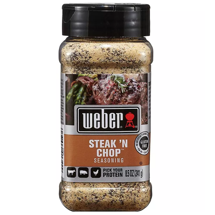 Weber Steak N Chop Seasoning 8.5oz (2ct)